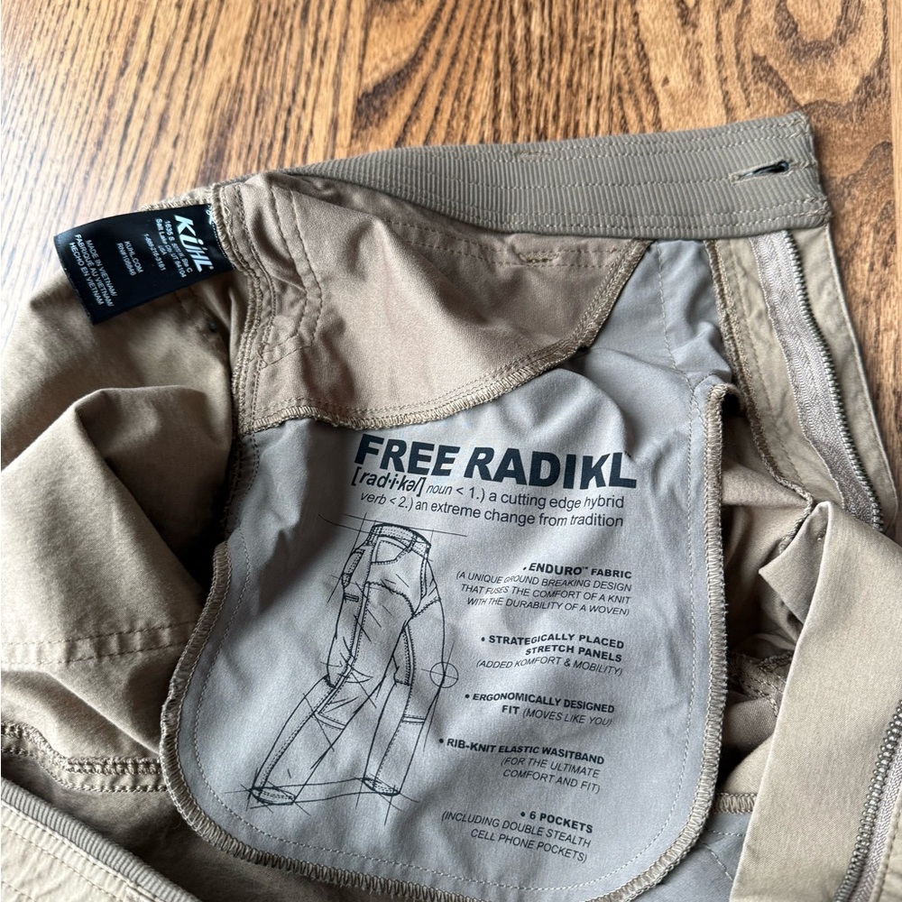 Kuhl ‘Free Radikl’ Style by Pants - Men’s Size 34 X 30 - Picture 3 of 9